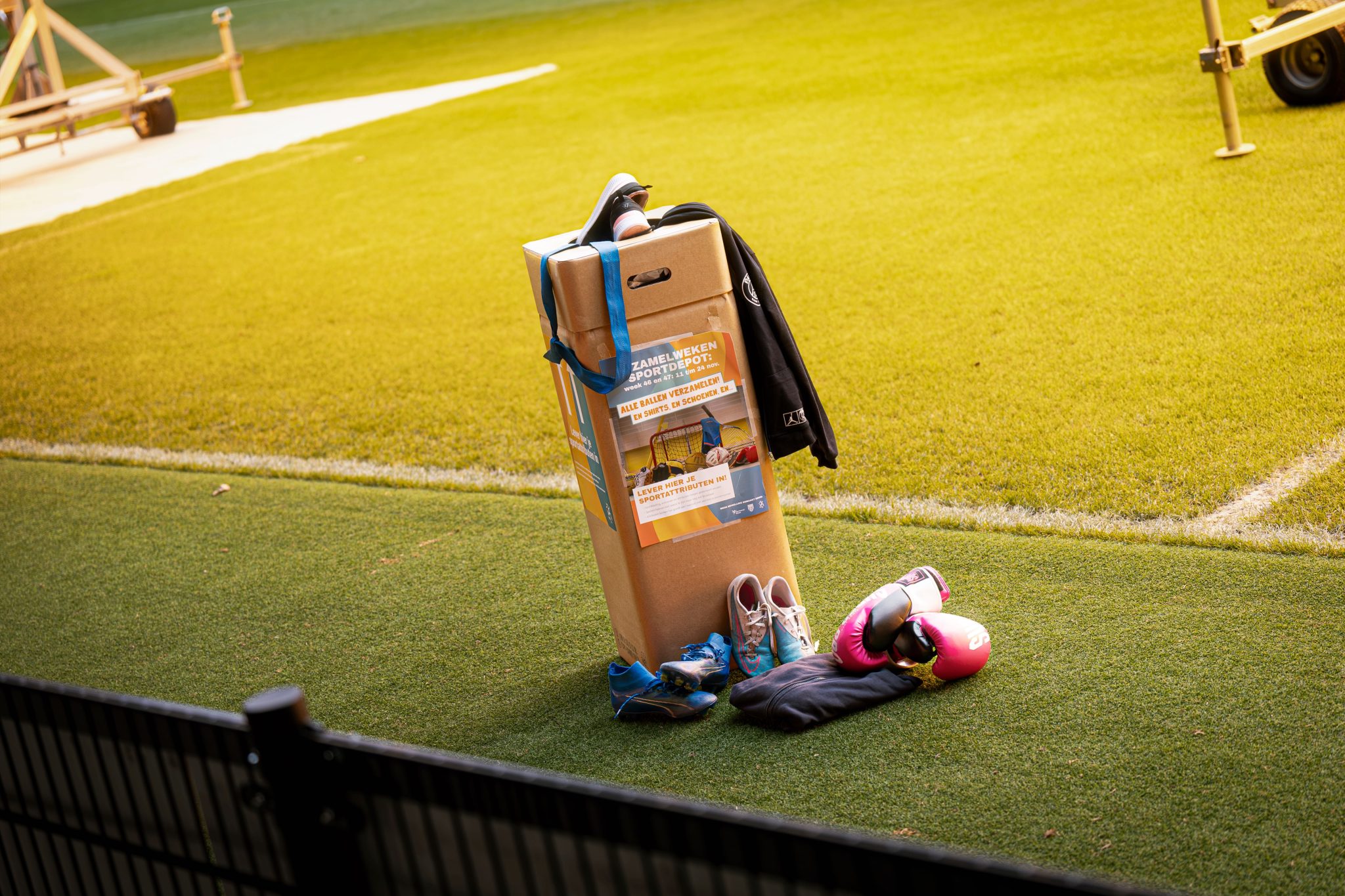 Inzamelweken Sportdepot Almelo van start