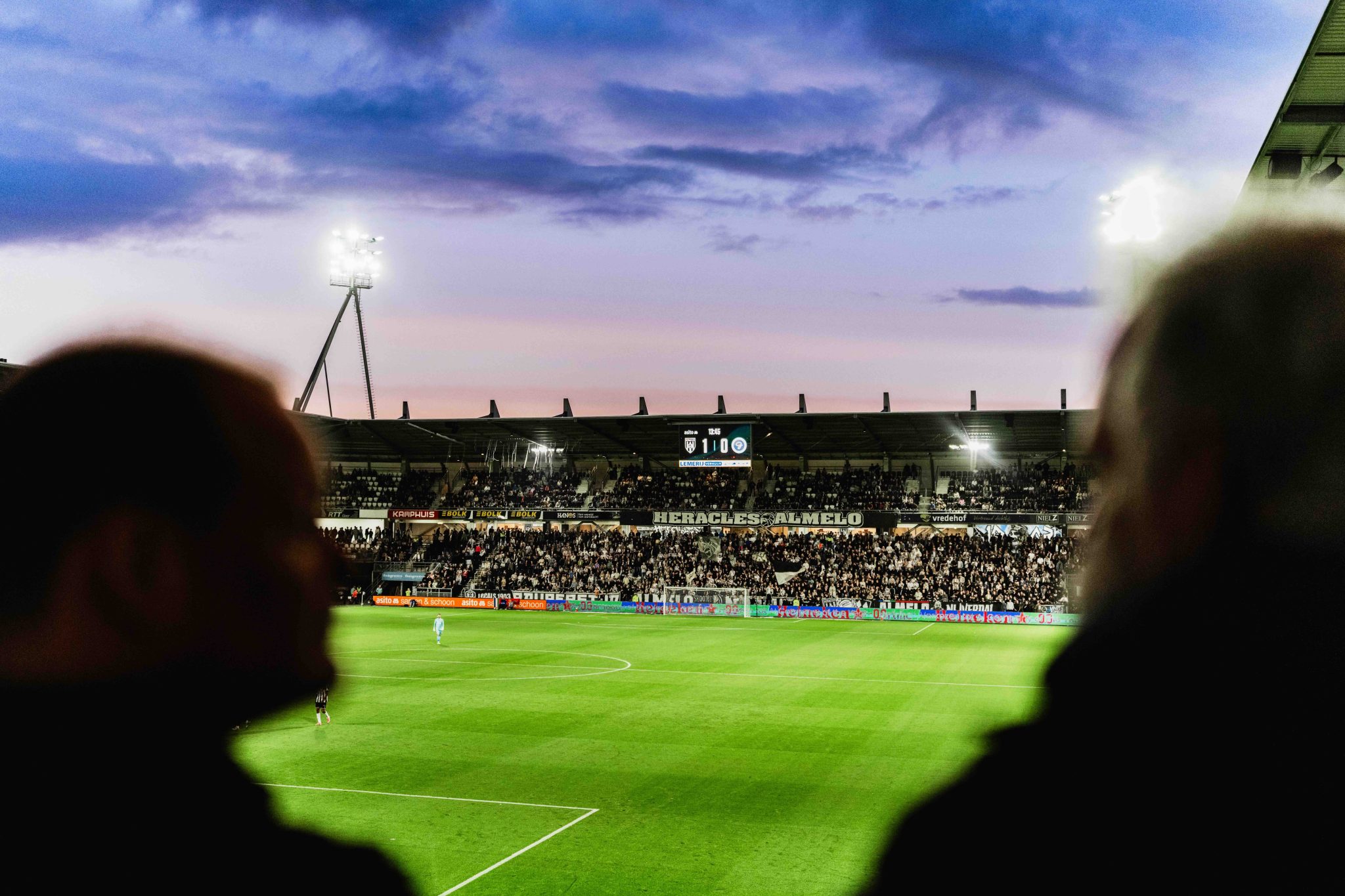 Wees erbij en steun Heracles Almelo ook in de tweede periode